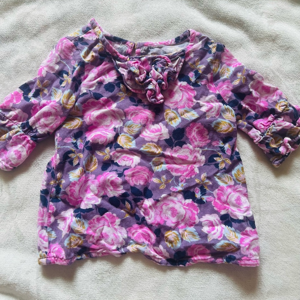 OshKosh B’gosh Toddler Girl Floral Long Sleeve Top 3T